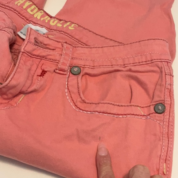 Hydraulic Women’s Pink Capri Jean Size 8 - Picture 7 of 10